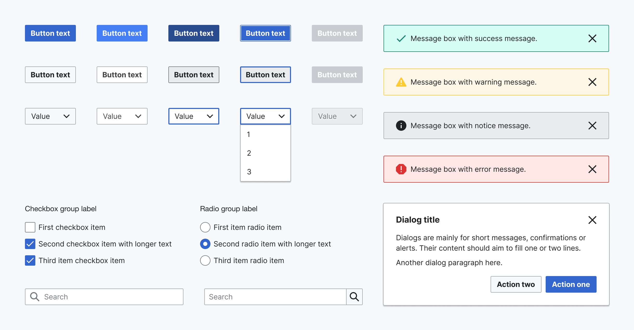 Designing components